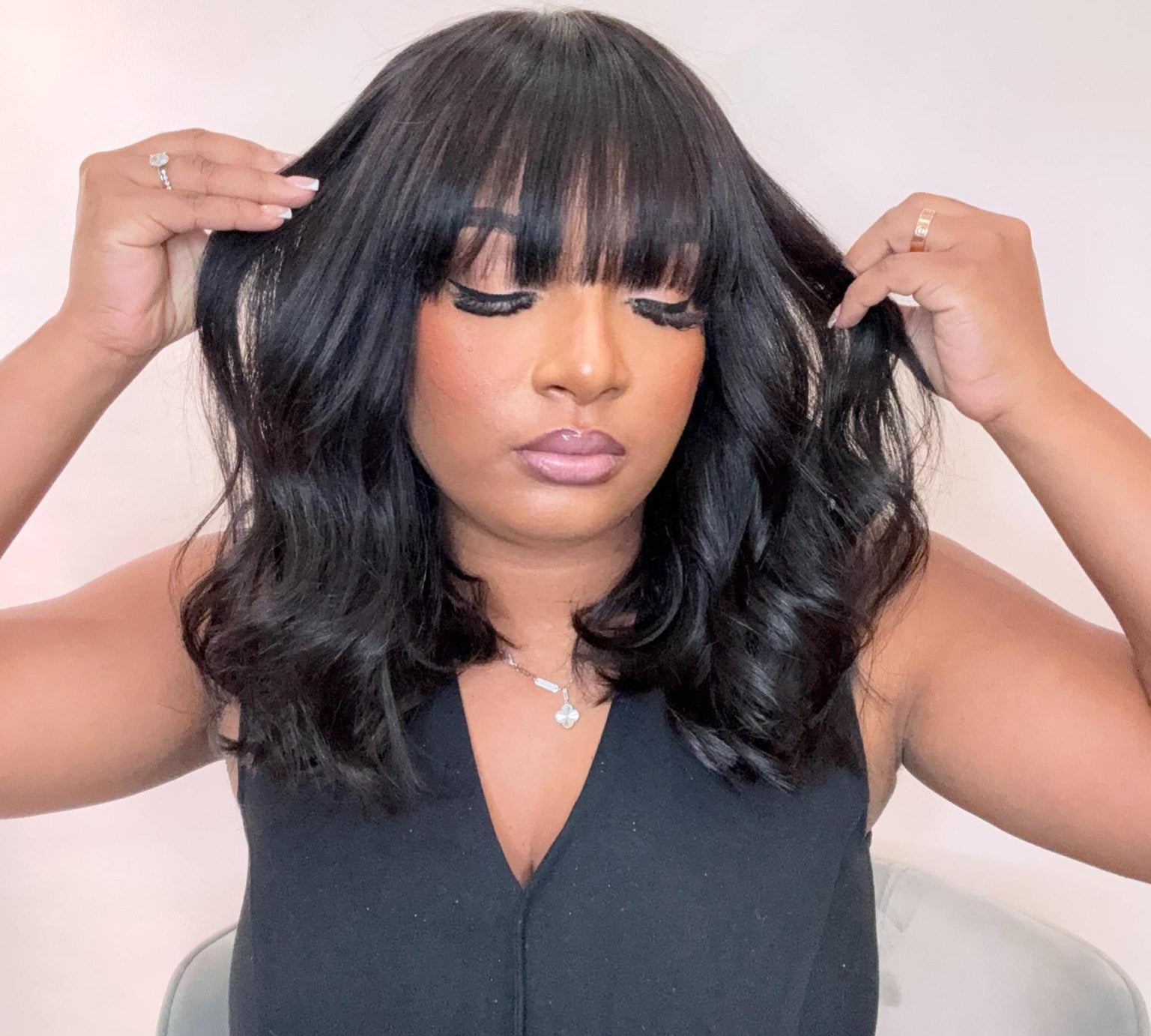 WILLOW UNIT | 4X4 HD LACE CLOSURE GLUELESS WIG