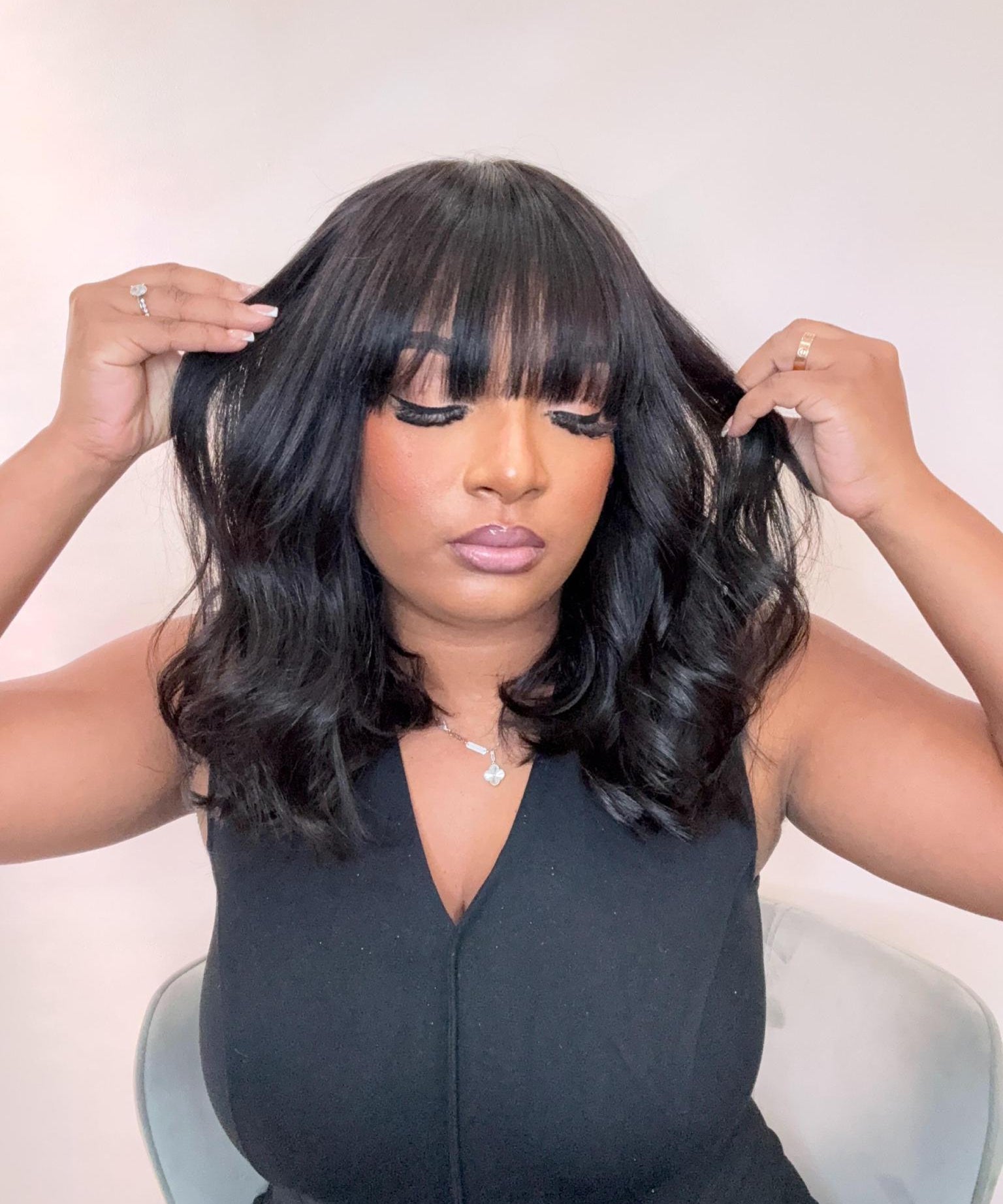 WILLOW UNIT | 4X4 HD LACE CLOSURE GLUELESS WIG