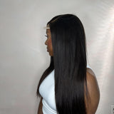 VIETNAMESE STRAIGHT UNIT | HD LACE CLOSURE GLUELESS WIG