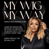 GLUELESS WIG MAKING CLASS - HANDS ON