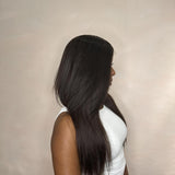 VIETNAMESE STRAIGHT UNIT | HD LACE CLOSURE GLUELESS WIG