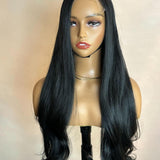 JETTY UNIT | JET BLACK FLOOR 6x6 HD LACE CLOURE GLUELESS WIG