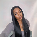 JETTY UNIT | JET BLACK FLOOR HD LACE FRONTAL GLUELESS WIG