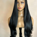 JETTY UNIT | JET BLACK FLOOR 6x6 HD LACE CLOURE GLUELESS WIG
