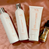 Serum + Rose Pöcean Relief Hair Therapy System Bundle Deal