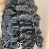 Cambodian Loose Curly Tape-in Extensions